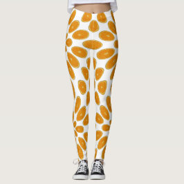 Legging Fatias de laranjas