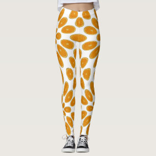 Legging Fatias de laranjas