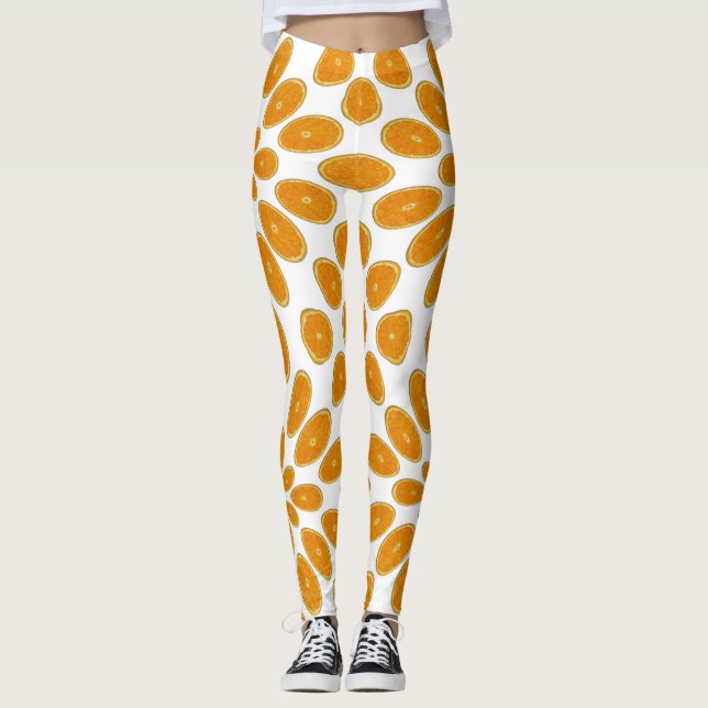 Legging Fatias de laranjas (Frente)