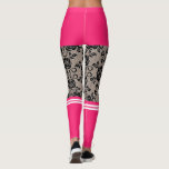 Legging Faux Lace Fishnet Meias Curtas Cor-de-rosa Curto L<br><div class="desc">Cores Personalizadas Leggings Românticas Personalizadas com Rosas Pretos Escuros Lace Fishnet, Curto e Sobre As Meias Estirpadas do Joelho - Escolha / adicione sua faixa / meias / curta / fundo e cores do elemento favorito. Você também pode adicionar seu texto / nome. Redimensionar e mover ou remover / adicionar...</div>
