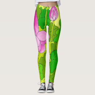 Legging Fazenda de lírio de água