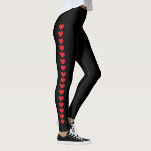Legging Fechado Com Corações!