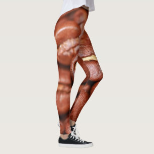 Legging Feijões de café torrados