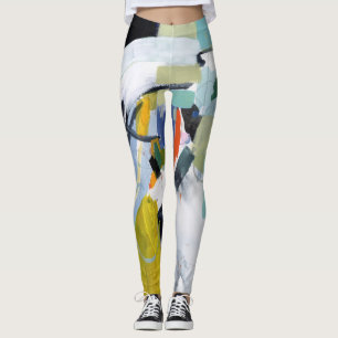 Legging Feira de Scarborough - Abstrato