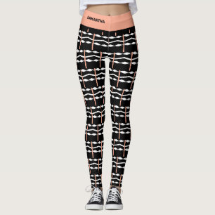 Legging Feliz Aniversário, Etnia Incrível Padrão Africano