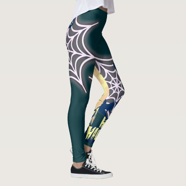 Legging Feliz Dia das Bruxas (Direita)