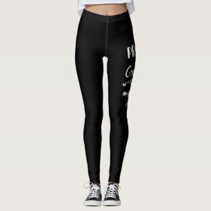Legging Feliz Dia de as mães 2022 Promovido À Vovó Novamen