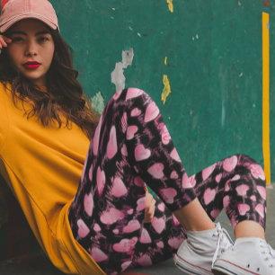 Legging Feliz dia dos namorados, roteiro de amor, corações