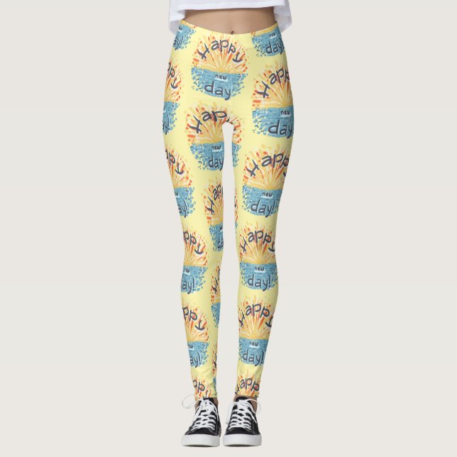 Legging Feliz Dia Novo! (Frente)