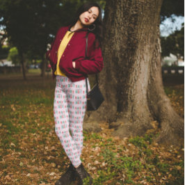 Legging Feliz e Natal brilhante