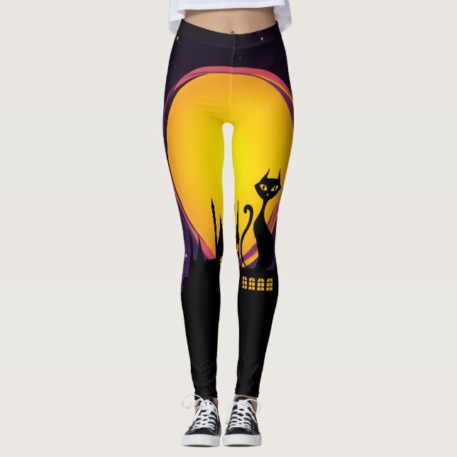 Legging Feliz Halloween 11A (Frente)