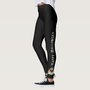 Legging Feliz Halloween Abóbora Samhain Assustador Cristai
