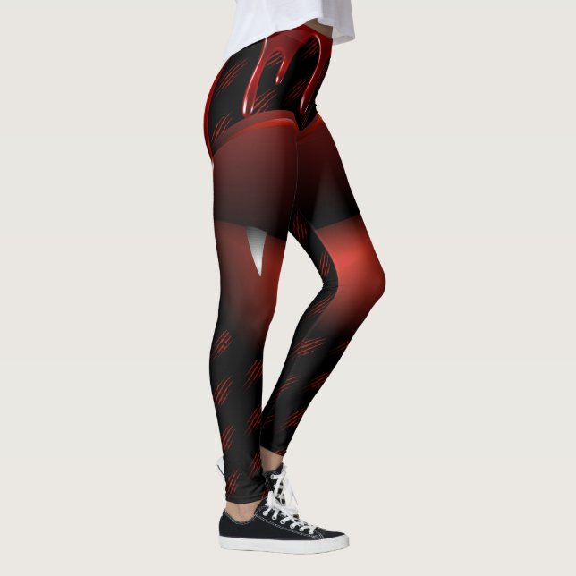 Legging Feliz Halloween Spooky Kiss (Direita)
