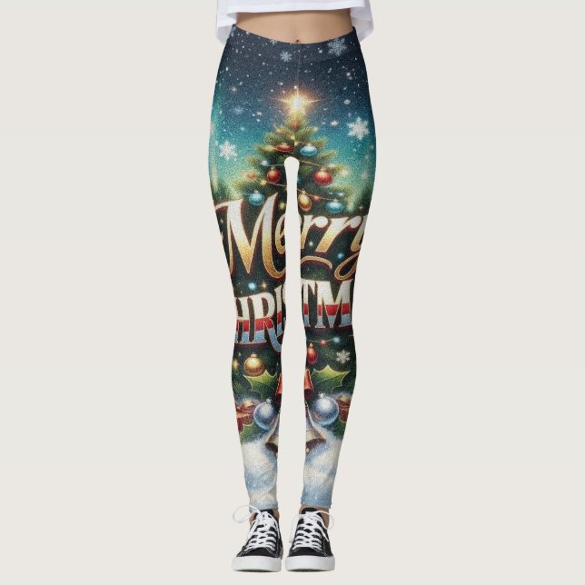 Legging Feliz Natal (Frente)