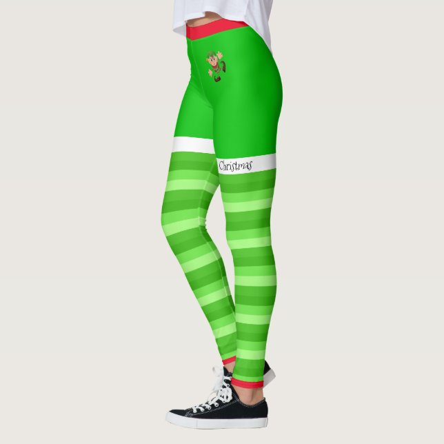 Legging Feliz Natal Elves (Esquerda)