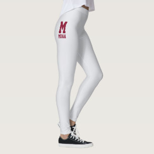 Legging Feliz Natal Personalizado em Brilho Platina Burgun