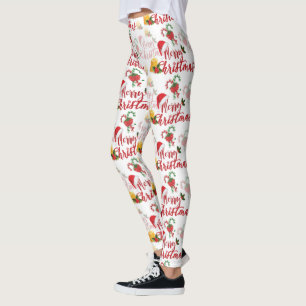 Legging Feliz Natal - Script de Caligrafia