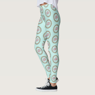 Legging Feliz Natal Wreath