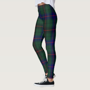 Legging Feminina Clan Davidson Tartan Moderno Scot