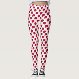 Legging Feriado de Natal do Red Secret Santa Claus