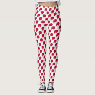 Legging Feriado de Natal do Red Secret Santa Claus
