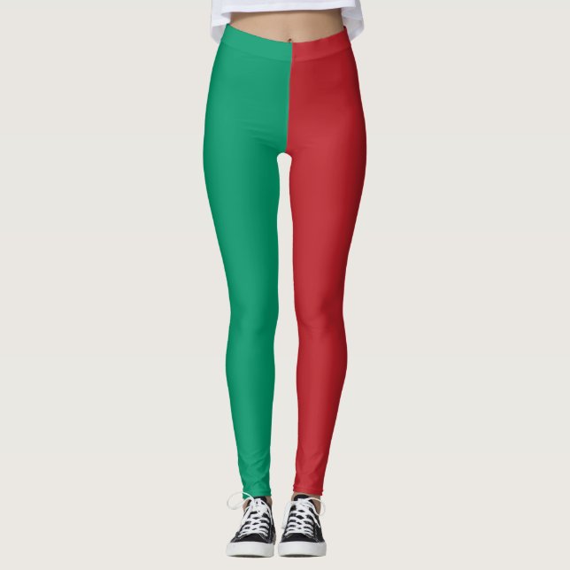 Legging Feriado, fantasia de elfo, fantasia feminina (Frente)