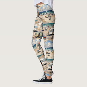 Legging Férias de Verão de Camp Caravan