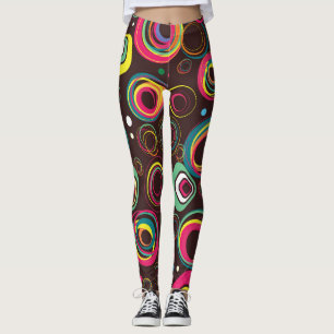 Legging Férias festivas, textura sem costura