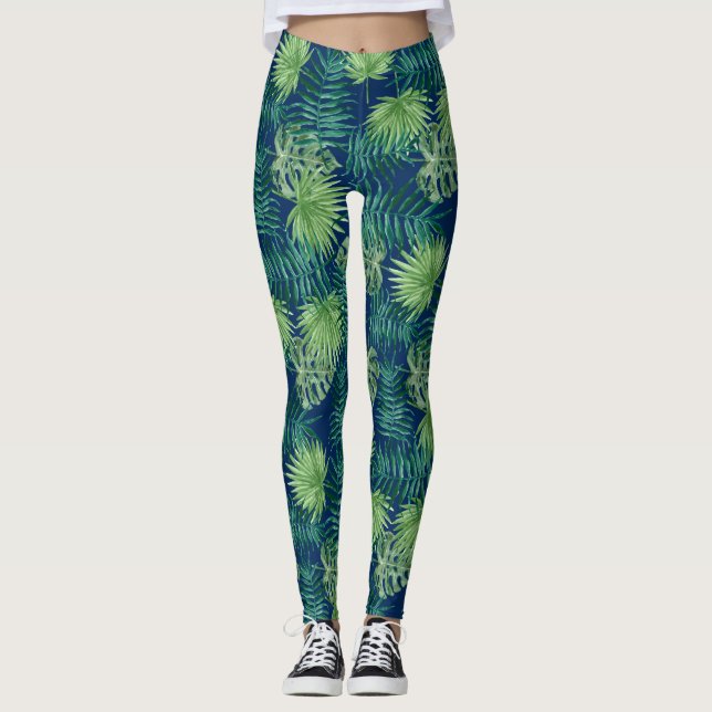Legging Ferns & Palms (Frente)