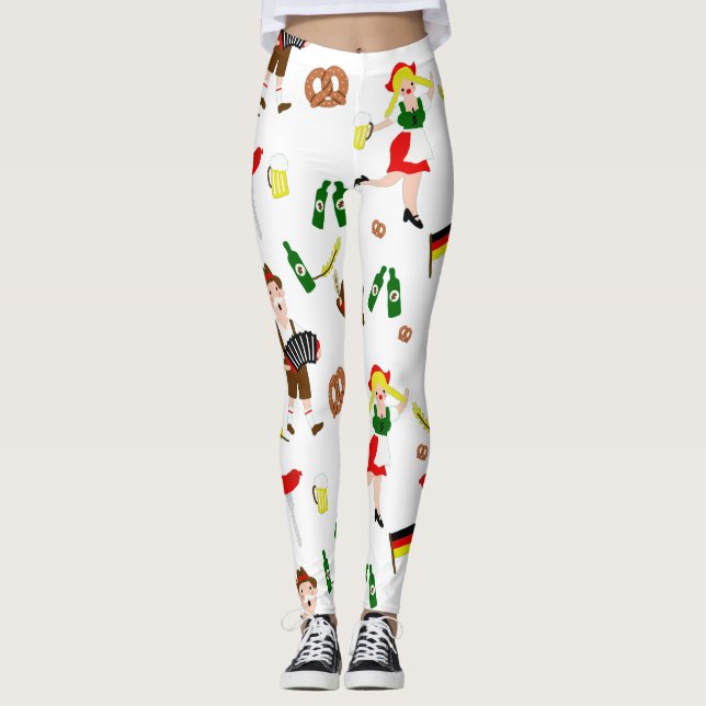 Legging festa de oktoberfest (Frente)