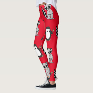Legging festas de Natal frio