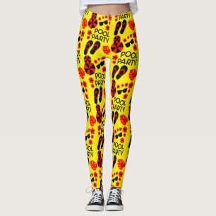 Legging Festas de Piscina de Verão