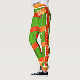 Legging Festivo ARMAZENADO PARA VOCÊ EM FÉRIAS
