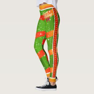Legging Festivo ARMAZENADO PARA VOCÊ EM FÉRIAS