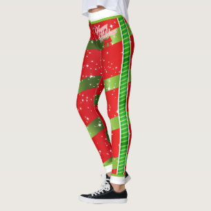 Legging Festivo ARMAZENADO PARA VOCÊ EM FÉRIAS