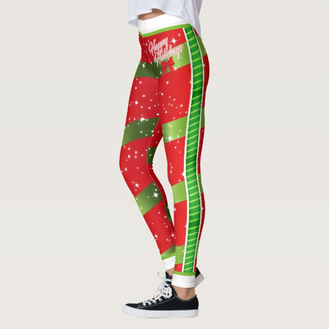 Legging Festivo ARMAZENADO PARA VOCÊ EM FÉRIAS (Esquerda)