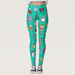 Legging Festivo Sem Costura.