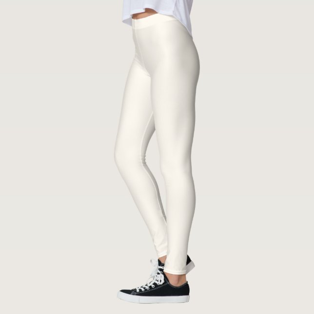 Legging FFFAF0 Branco Floral (Esquerda)