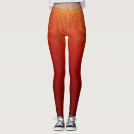 Legging Fibra de carbono amarela vermelha padronizada