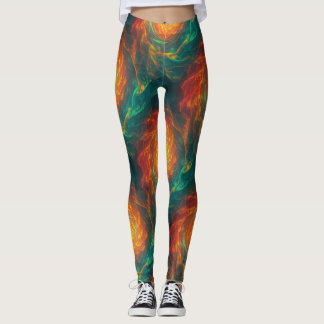 Legging fiery fractals