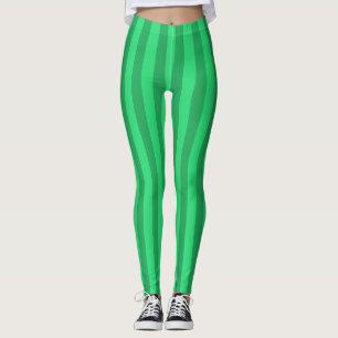 Legging Figurino do Dia das Bruxas de Melancia Verde