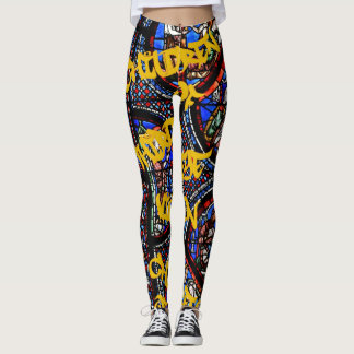 Legging Filhos de Terceira Visão Ocular - Vidro manchado c