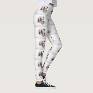 Legging filhote aussie merle vermelho