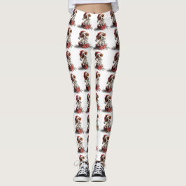 Legging Filhote de Natal Fofo em Caixa de Presente