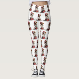 Legging Filhote de Natal Fofo em Caixa de Presente