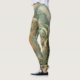 Legging Filicinae por Ernst Haeckel, Plantas Vintage Fern