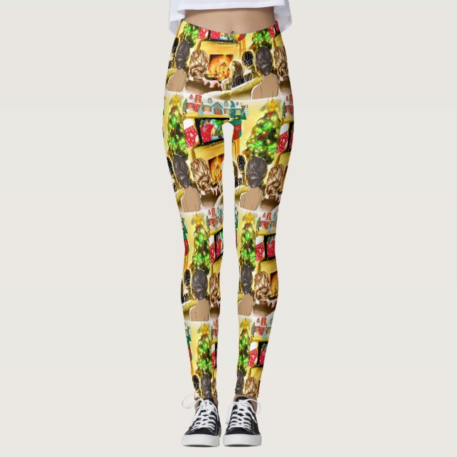 Legging Filmes de Natal (Frente)