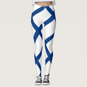 Legging Finlândia Bandeira Patriótica finlandesa