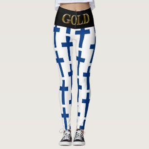 LEGGING FINLÂNDIA DOURADA
