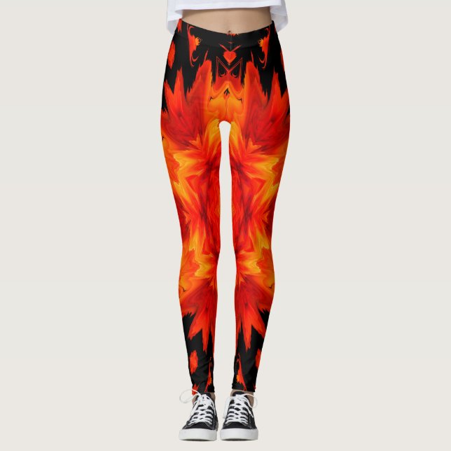 Legging Fire Mandala (Frente)